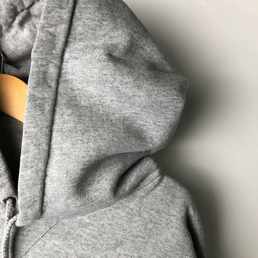 Vintage 90'S Russell ATHLETIC College Pullover Hoodie, Made in USA, Men's Size L cotton gray type Vintage Second Hand