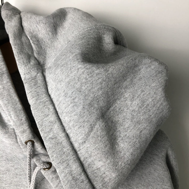 Vintage 90'S Russell ATHLETIC College Pullover Hoodie, Made in USA, Men's Size L cotton gray type Vintage Second Hand