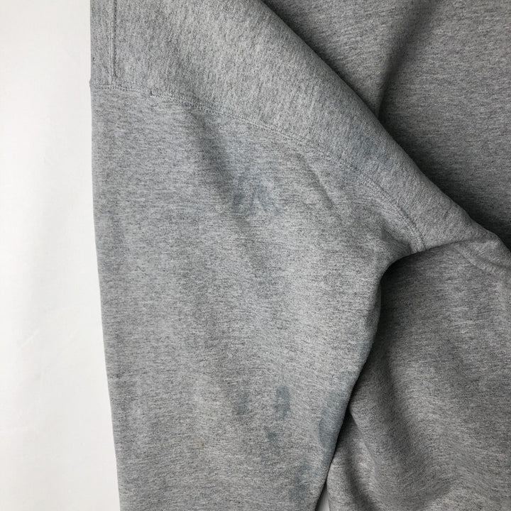 Vintage 90'S Russell ATHLETIC College Pullover Hoodie, Made in USA, Men's Size L cotton gray type Vintage Second Hand