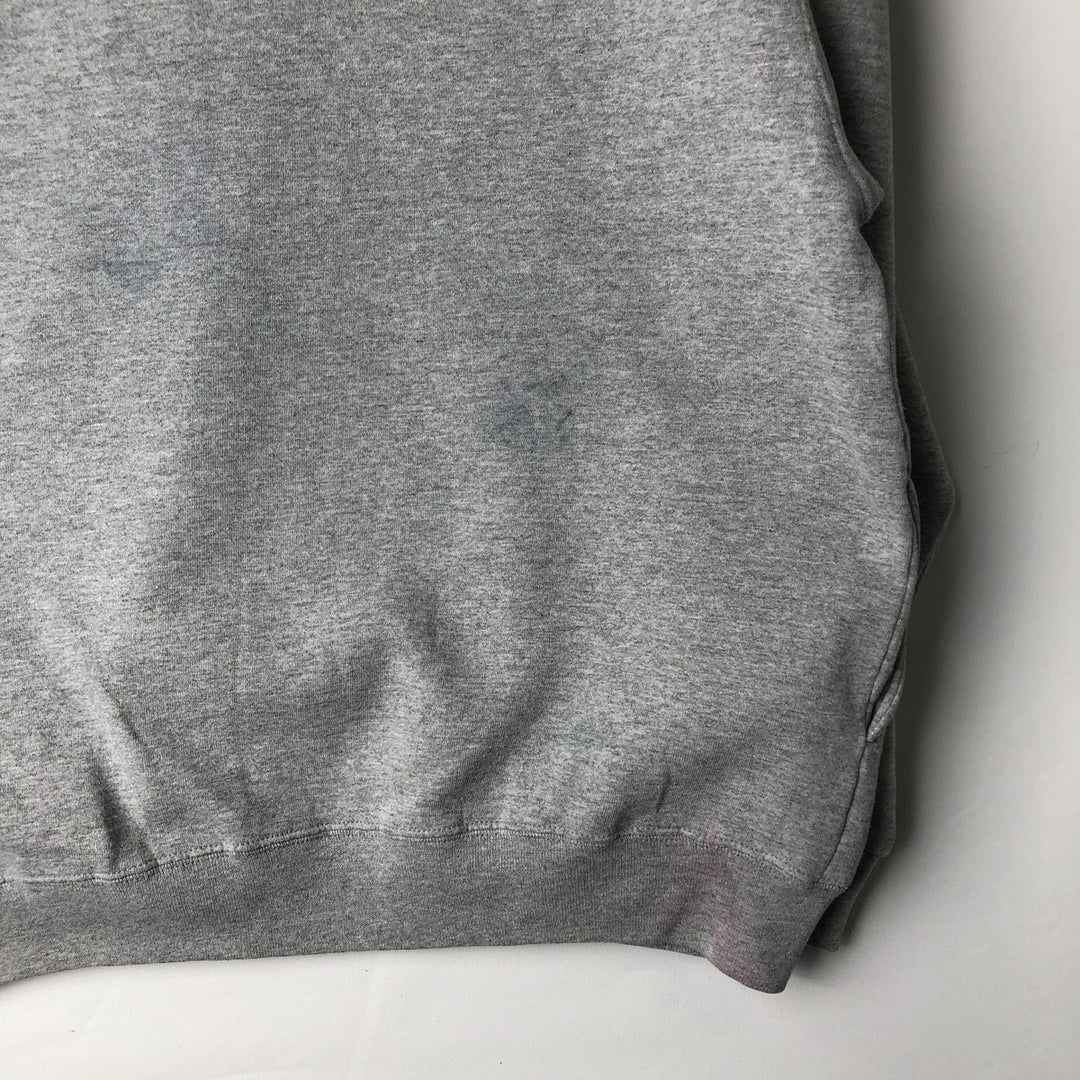 Vintage 90'S Russell ATHLETIC College Pullover Hoodie, Made in USA, Men's Size L cotton gray type Vintage Second Hand