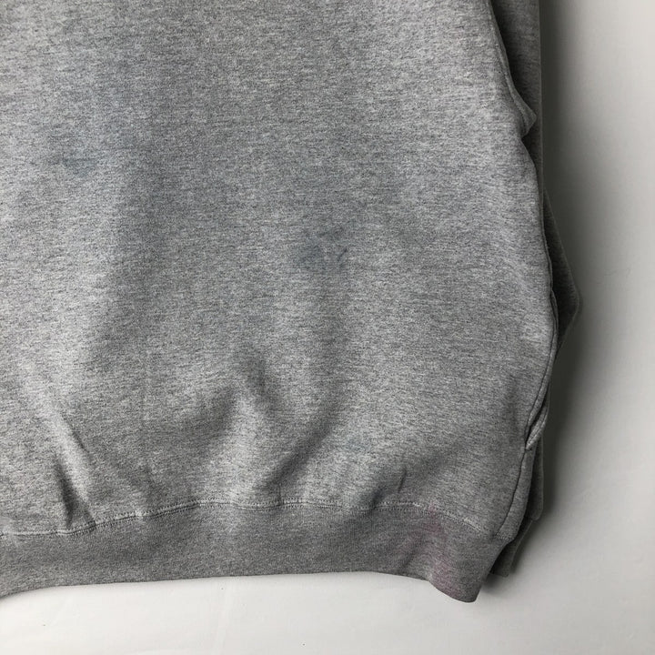 Vintage 90'S Russell ATHLETIC College Pullover Hoodie, Made in USA, Men's Size L cotton gray type Vintage Second Hand