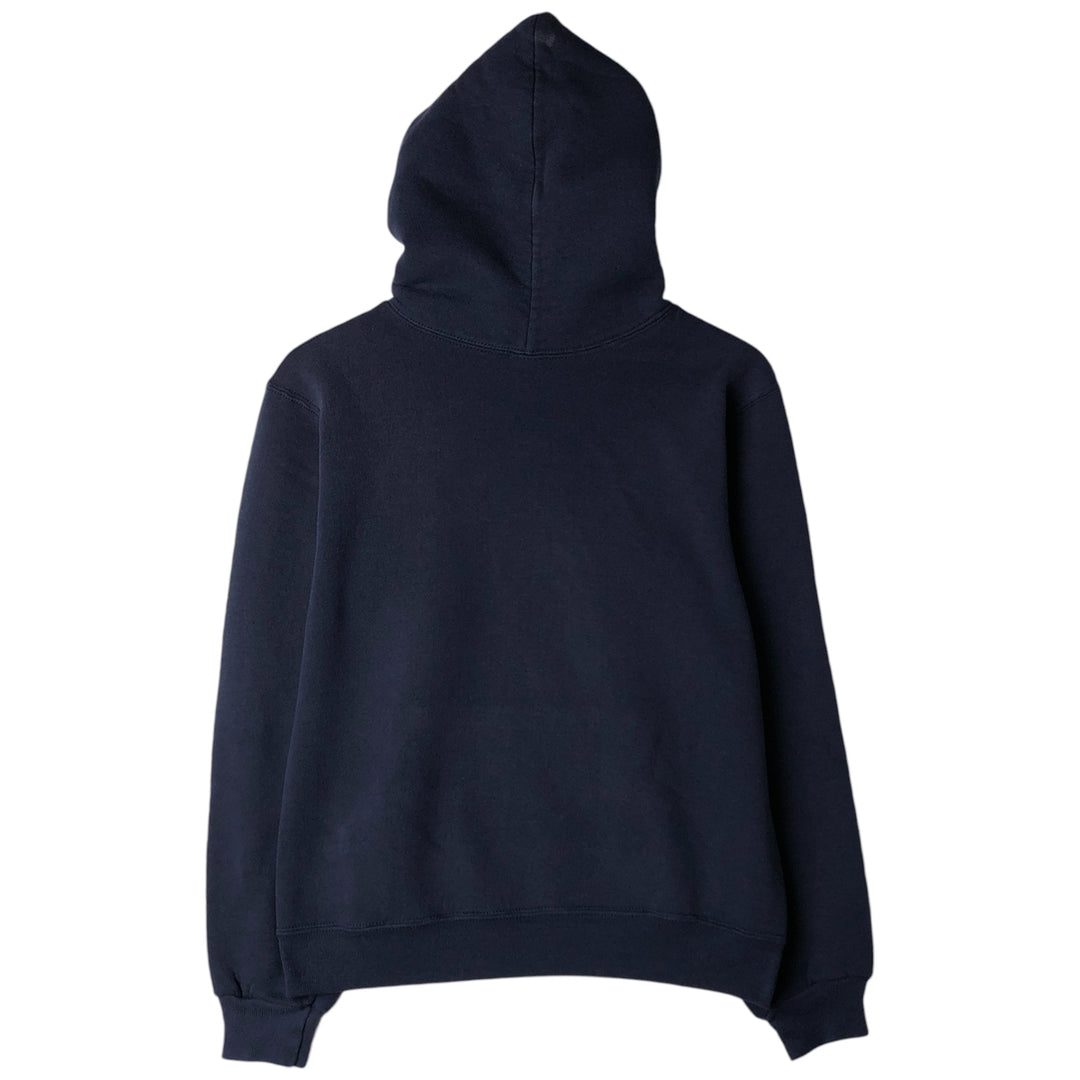 Vintage 90'S Russell ATHLETIC College Pullover Hoodie, Made in USA, Size Small, Men's cotton navy blue type Vintage Second Hand