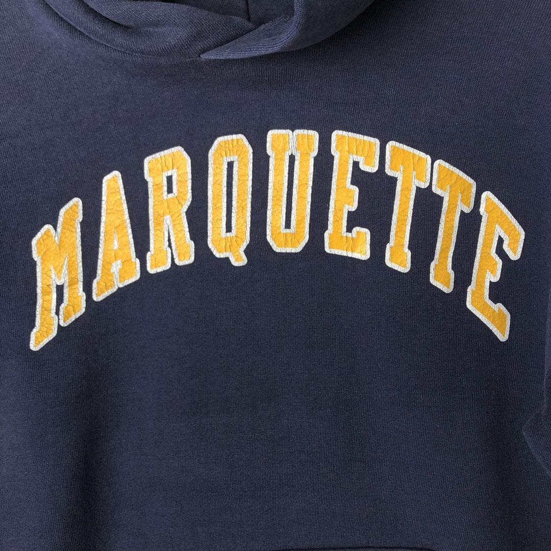 Vintage 90'S Russell ATHLETIC College Pullover Hoodie, Made in USA, Size Small, Men's cotton navy blue type Vintage Second Hand