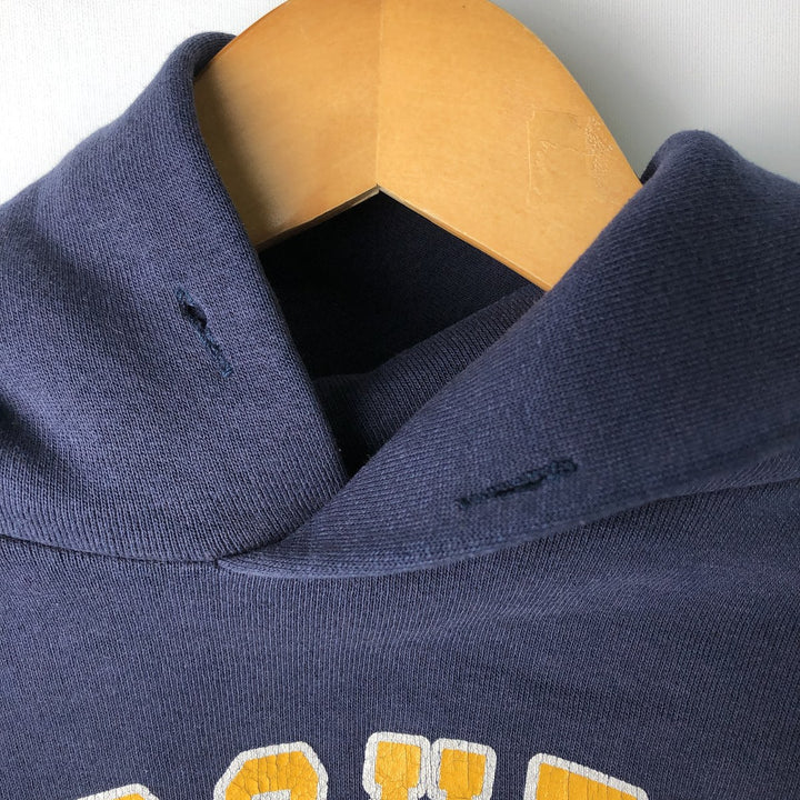 Vintage 90'S Russell ATHLETIC College Pullover Hoodie, Made in USA, Size Small, Men's cotton navy blue type Vintage Second Hand