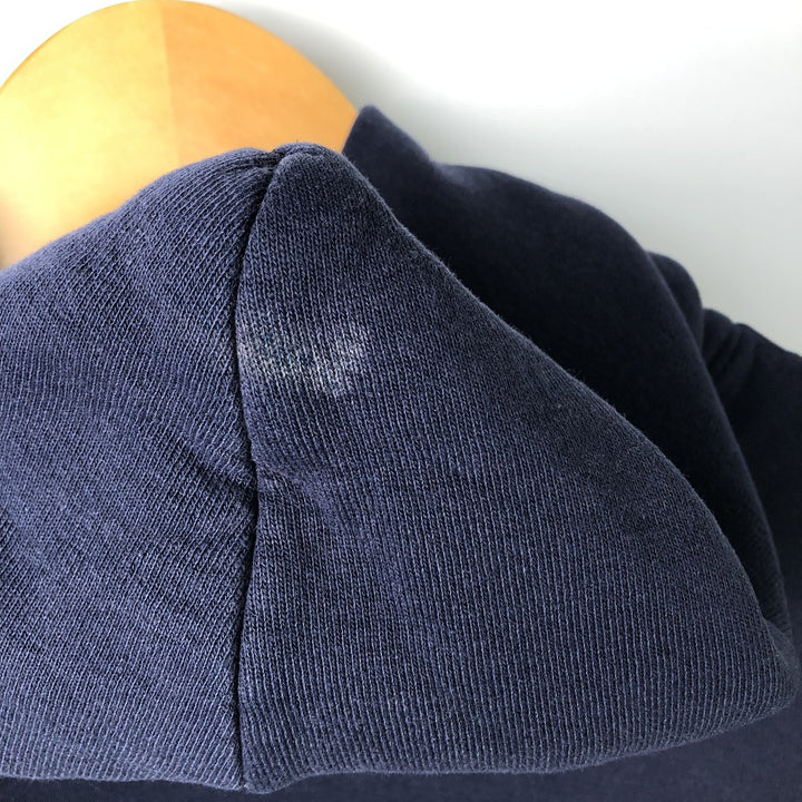 Vintage 90'S Russell ATHLETIC College Pullover Hoodie, Made in USA, Size Small, Men's cotton navy blue type Vintage Second Hand
