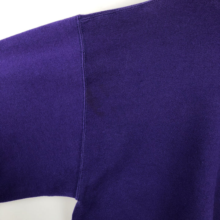 Vintage 90'S Russell College Pullover Hoodie, Made in USA, Men's XL cotton purple type Vintage Second Hand