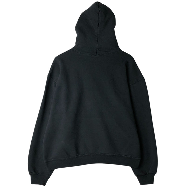 Russell ATHLETIC College Sweatshirt Pullover Hoodie, Men's Size L cotton black type Vintage Second Hand