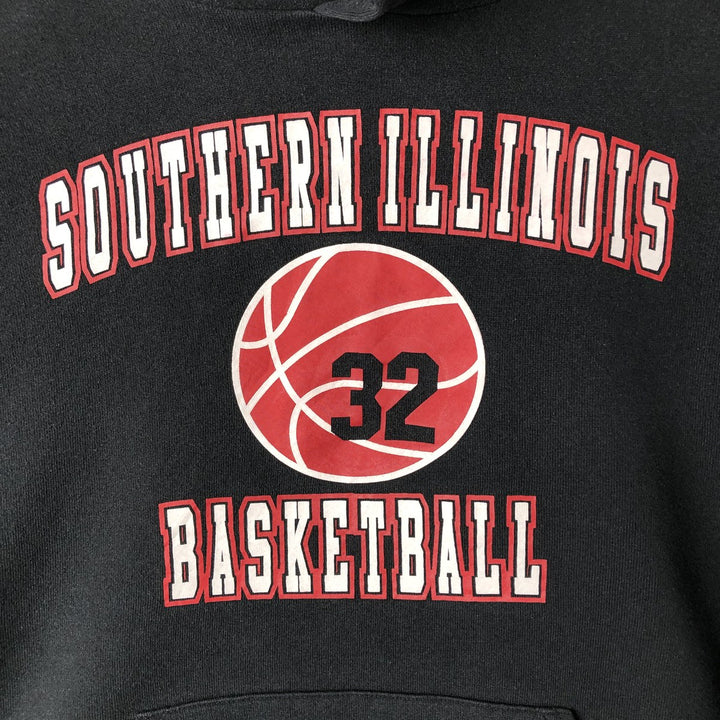 Russell ATHLETIC College Sweatshirt Pullover Hoodie, Men's Size L cotton black type Vintage Second Hand