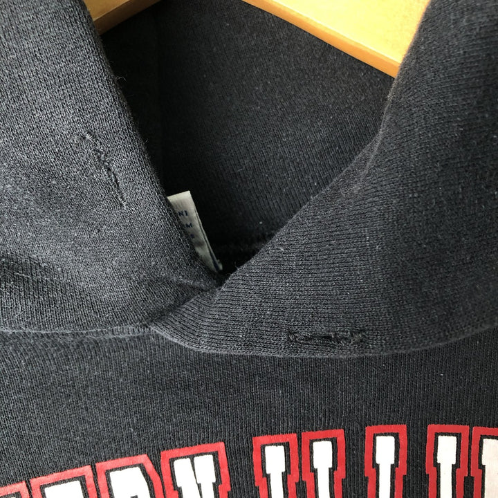 Russell ATHLETIC College Sweatshirt Pullover Hoodie, Men's Size L cotton black type Vintage Second Hand