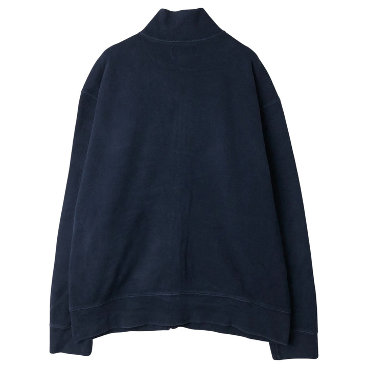 Ralph Lauren POLO by Ralph Lauren full zip sweatshirt, men's size L cotton navy blue type Vintage Second Hand