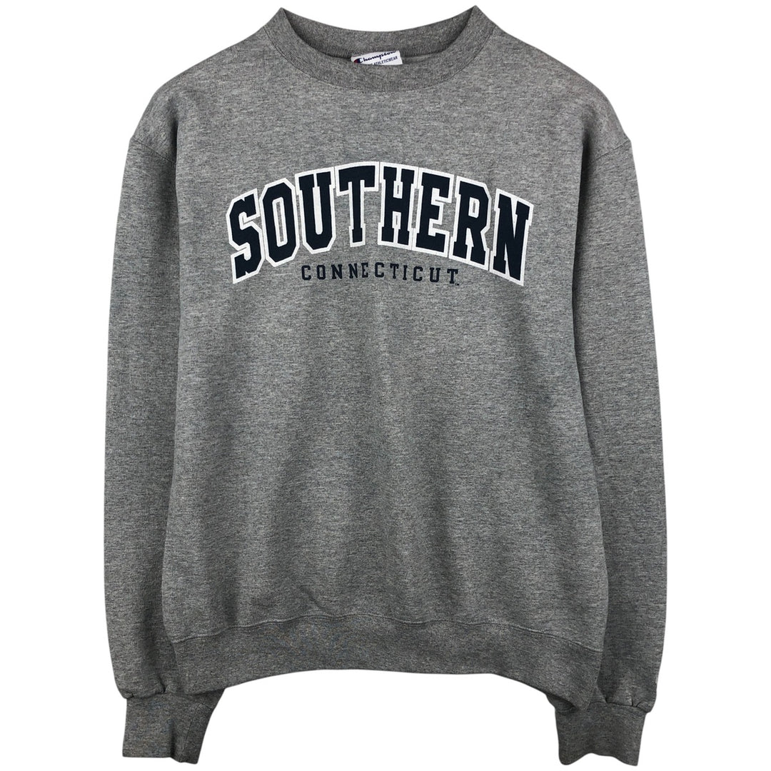 Champion Authentic Athletics Wear College Sweatshirt, Men's Size Medium unclear gray type Vintage Second Hand