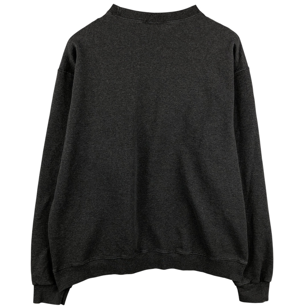 Champion ECO AUTHENTIC College Sweatshirt, Men's XL cotton Charcoal Vintage Second Hand