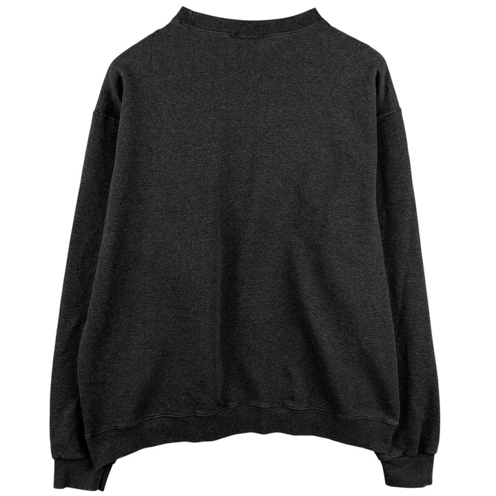 Champion ECO AUTHENTIC College Sweatshirt, Men's XL cotton Charcoal Vintage Second Hand