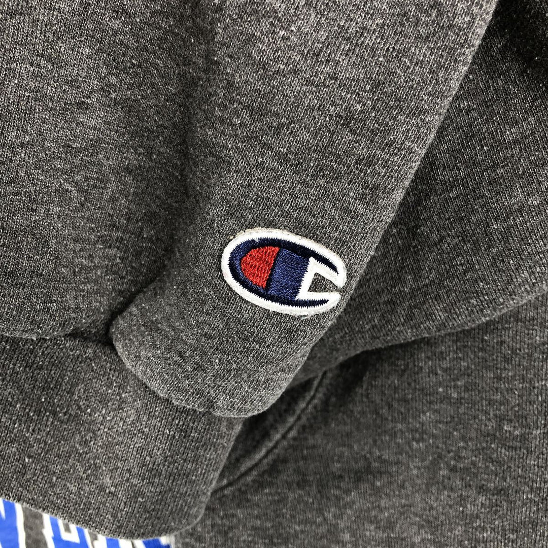 Champion ECO AUTHENTIC College Sweatshirt, Men's XL cotton Charcoal Vintage Second Hand