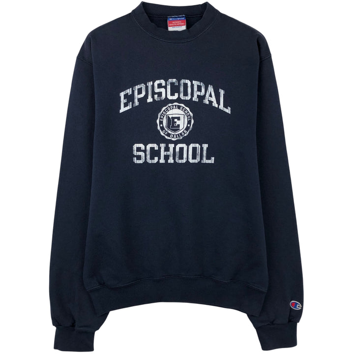 2000'S Champion Authentic Athletic Apparel College Sweatshirt, Men's Size Small cotton navy blue type Vintage Second Hand