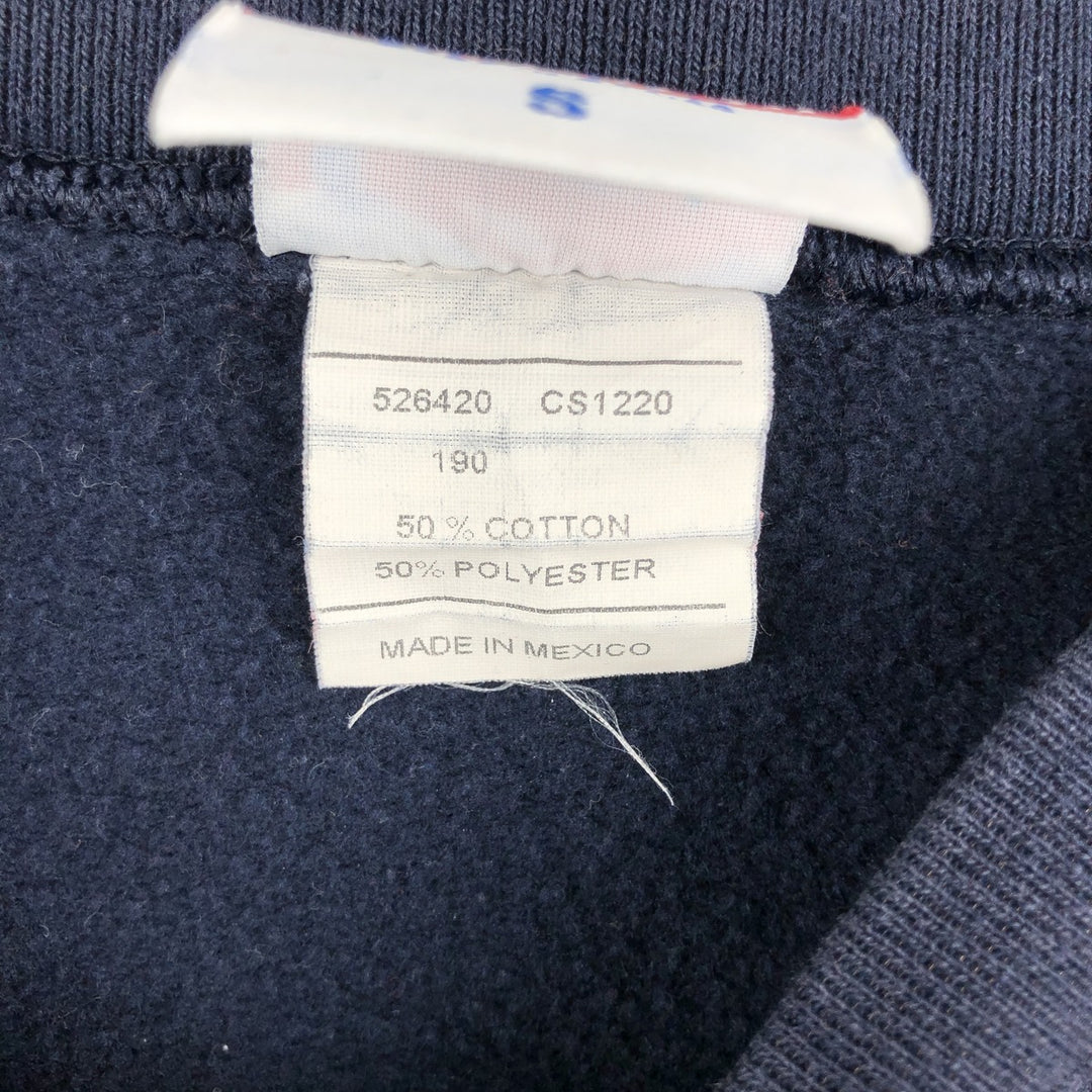 2000'S Champion Authentic Athletic Apparel College Sweatshirt, Men's Size Small cotton navy blue type Vintage Second Hand