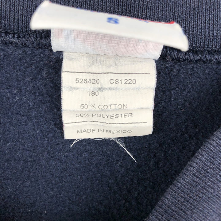 2000'S Champion Authentic Athletic Apparel College Sweatshirt, Men's Size Small cotton navy blue type Vintage Second Hand