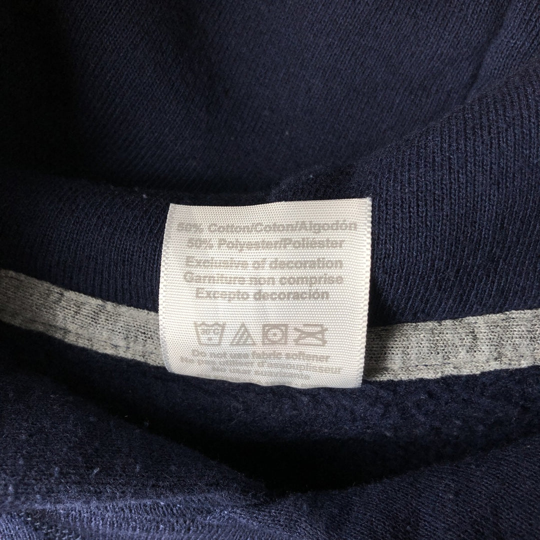 Russell ATHLETIC College Pullover Hoodie, Men's XL cotton navy blue type Vintage Second Hand