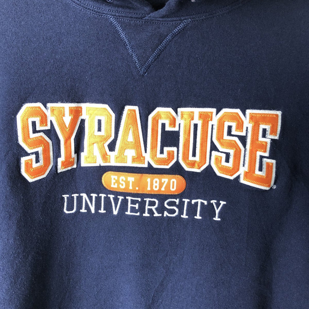 Russell ATHLETIC College Pullover Hoodie, Men's XL cotton navy blue type Vintage Second Hand