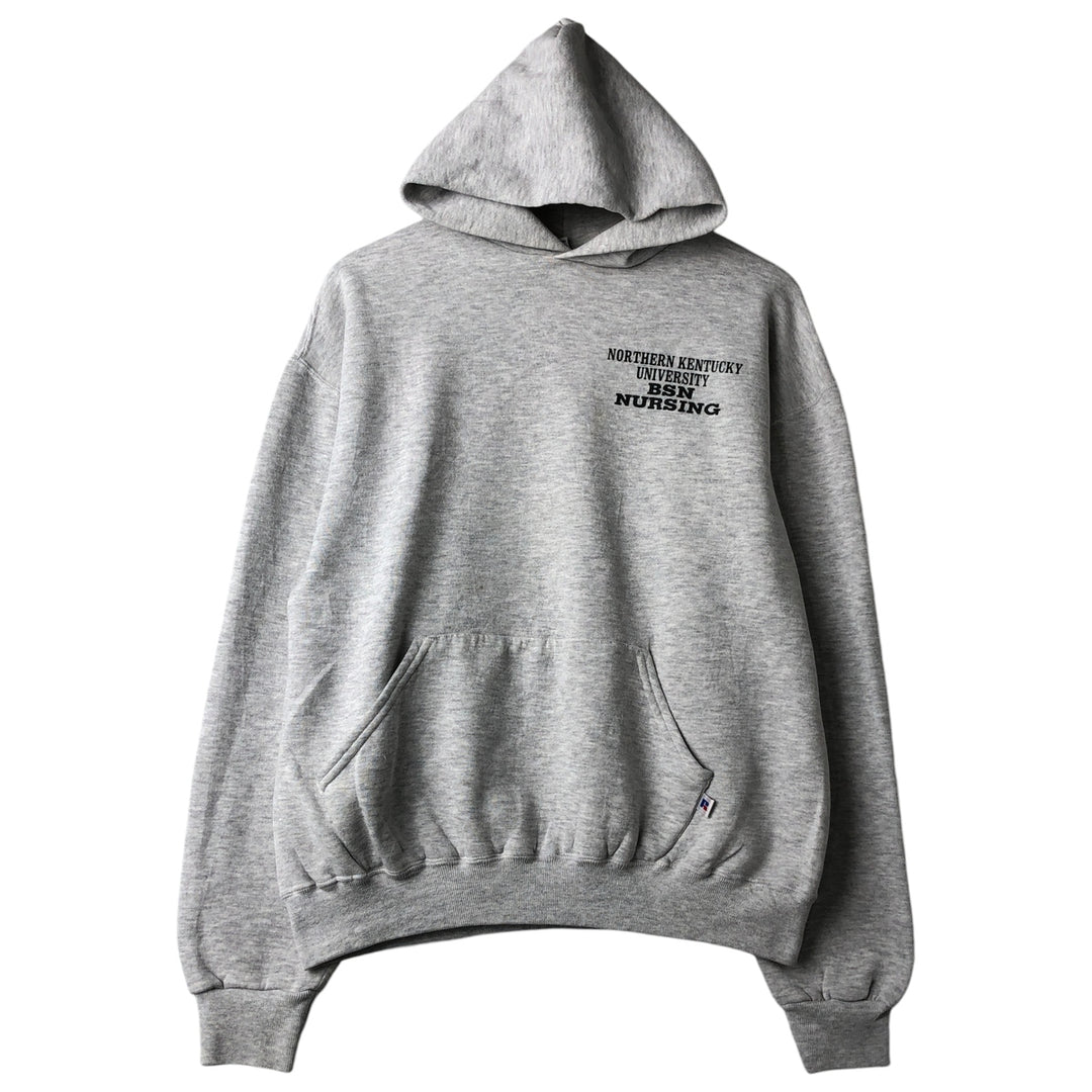 Vintage 90'S Russell ATHLETIC College Pullover Hoodie, Men's Size L cotton white type Vintage Second Hand