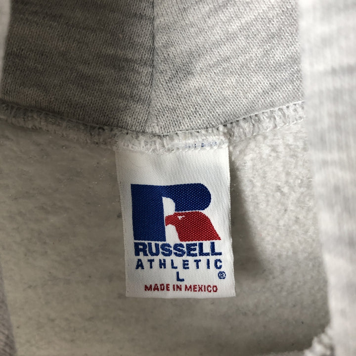 Vintage 90'S Russell ATHLETIC College Pullover Hoodie, Men's Size L cotton white type Vintage Second Hand