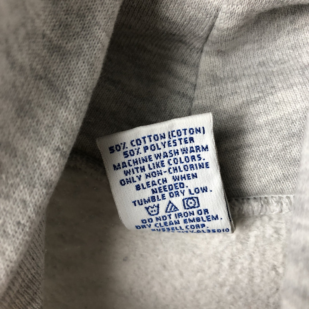 Vintage 90'S Russell ATHLETIC College Pullover Hoodie, Men's Size L cotton white type Vintage Second Hand
