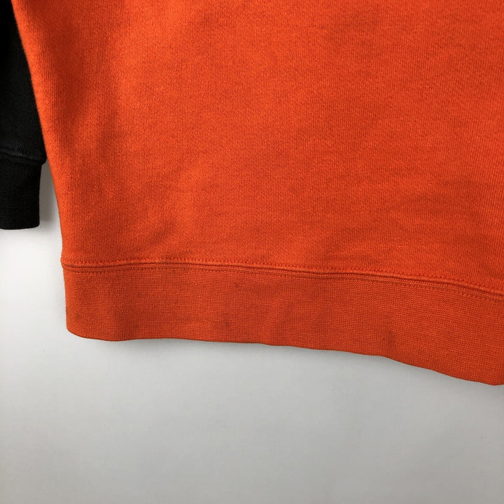 Harley-Davidson Women's Full-Zip Hoodie (XL) cotton orange type Vintage Second Hand
