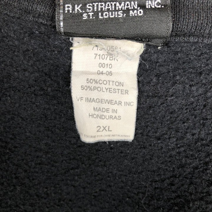 Harley-Davidson High-Neck Full-Zip Sweatshirt, Men's XXL cotton black type Vintage Second Hand