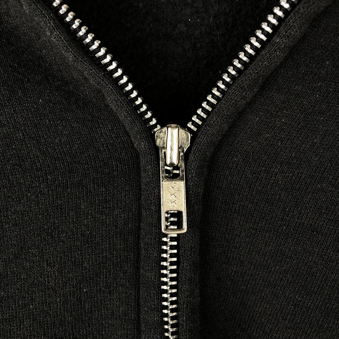 Harley-Davidson High-Neck Full-Zip Sweatshirt, Men's XXL cotton black type Vintage Second Hand