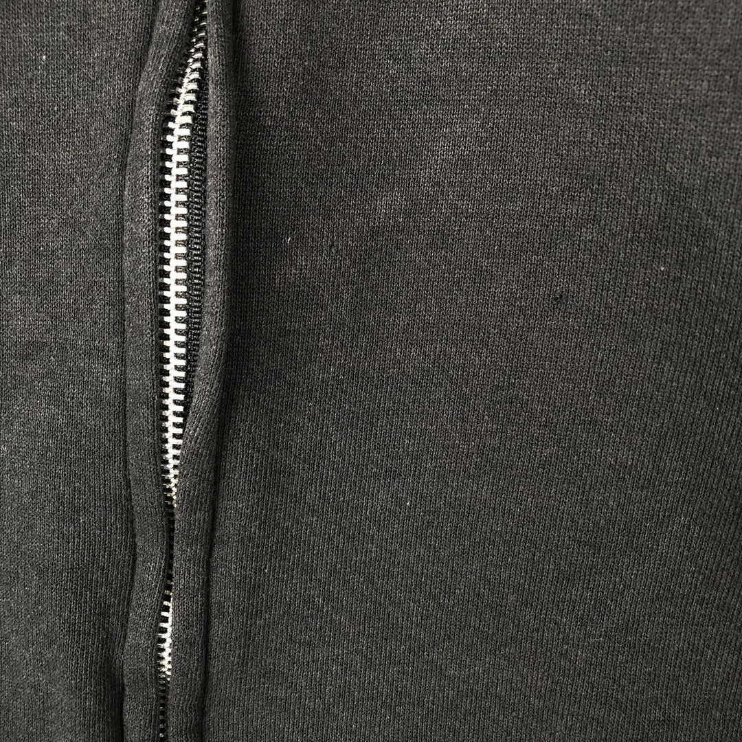 Harley-Davidson High-Neck Full-Zip Sweatshirt, Men's XXL cotton black type Vintage Second Hand