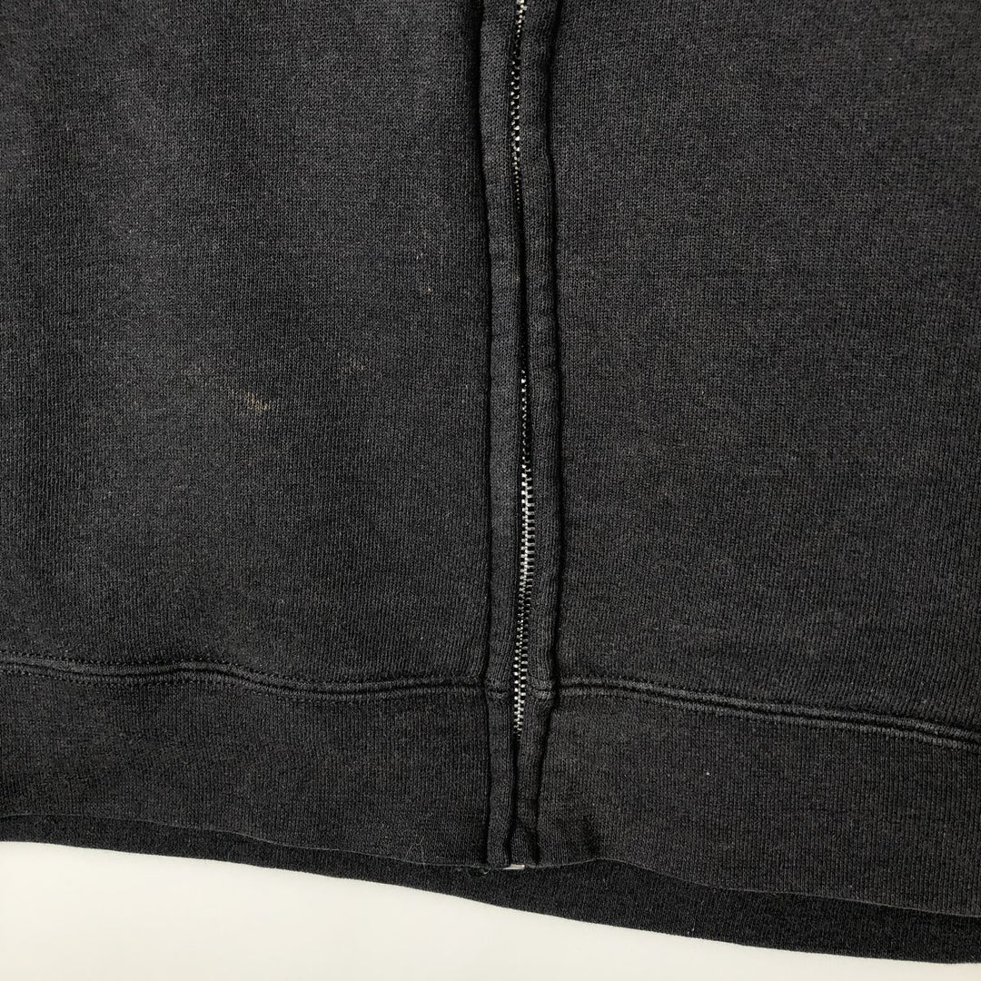 Harley-Davidson High-Neck Full-Zip Sweatshirt, Men's XXL cotton black type Vintage Second Hand