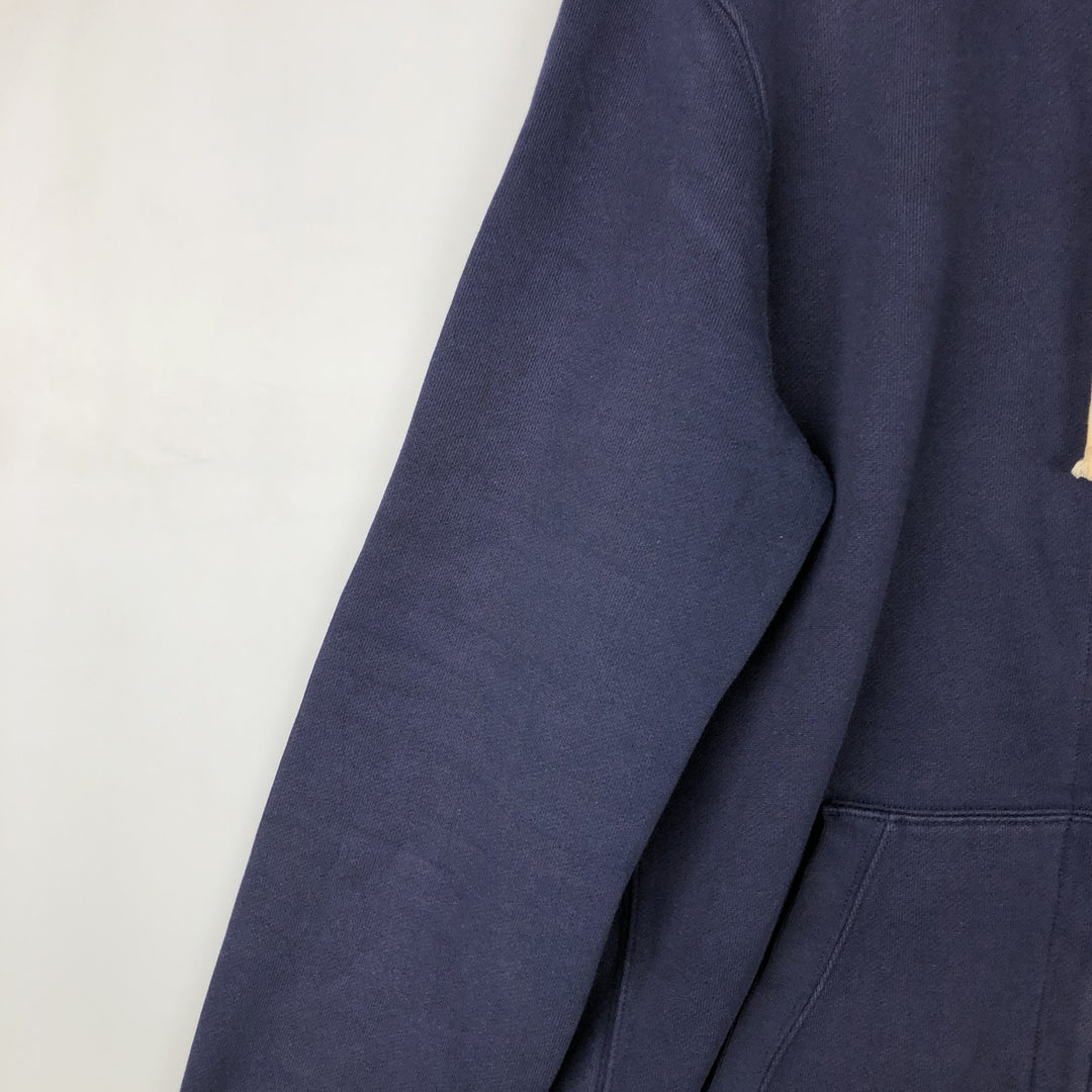 Ralph Lauren POLO by Ralph Lauren Sweat Full Zip Hoodie Men's XL cotton navy blue type Vintage Second Hand