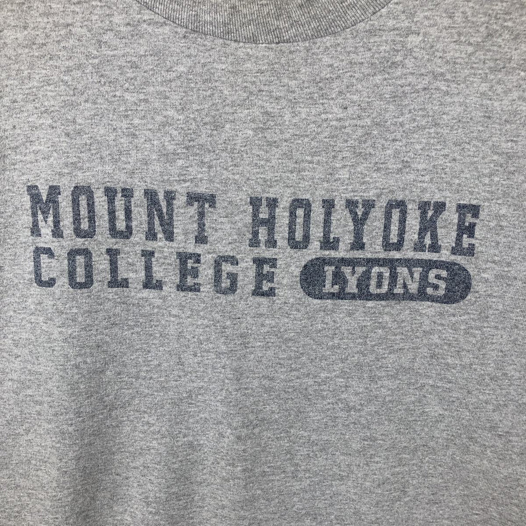 90'S Jansport College Long Sleeve T-Shirt, Made in USA, Men's XL, Vintage cotton gray type Vintage Second Hand