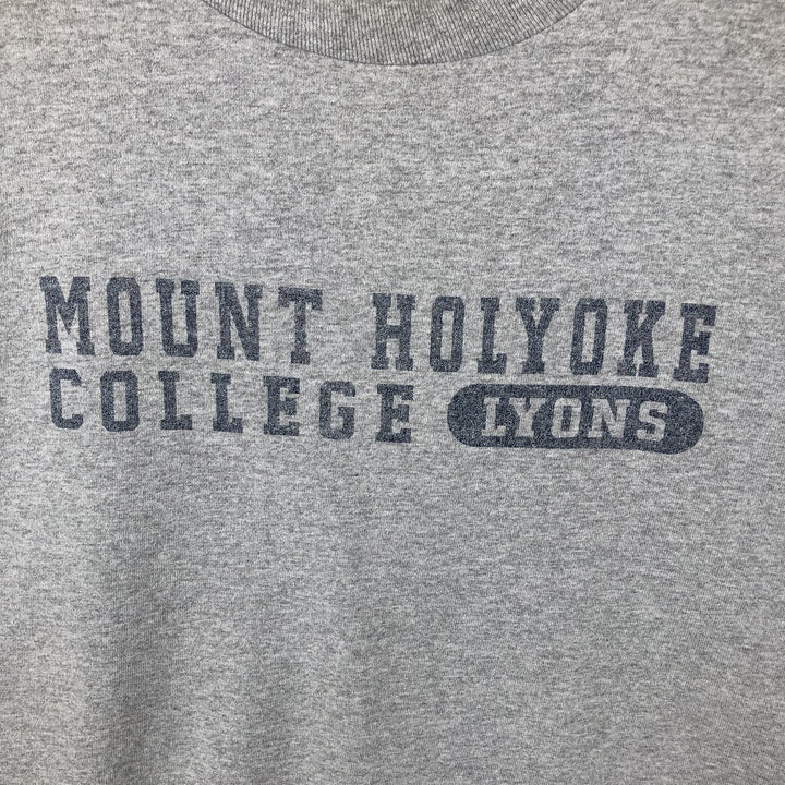 90'S Jansport College Long Sleeve T-Shirt, Made in USA, Men's XL, Vintage cotton gray type Vintage Second Hand