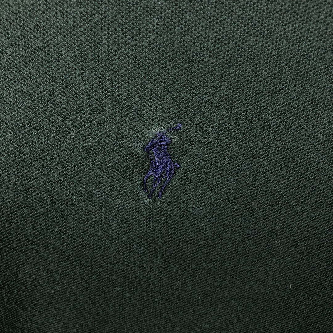 Ralph Lauren POLO by Ralph Lauren long-sleeved T-shirt, men's size L cotton green type Vintage Second Hand