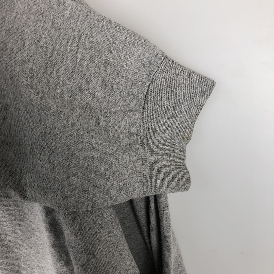 Vintage 90'S Jansport college long sleeve t-shirt, made in the USA, size M, men's size. cotton gray type Vintage Second Hand