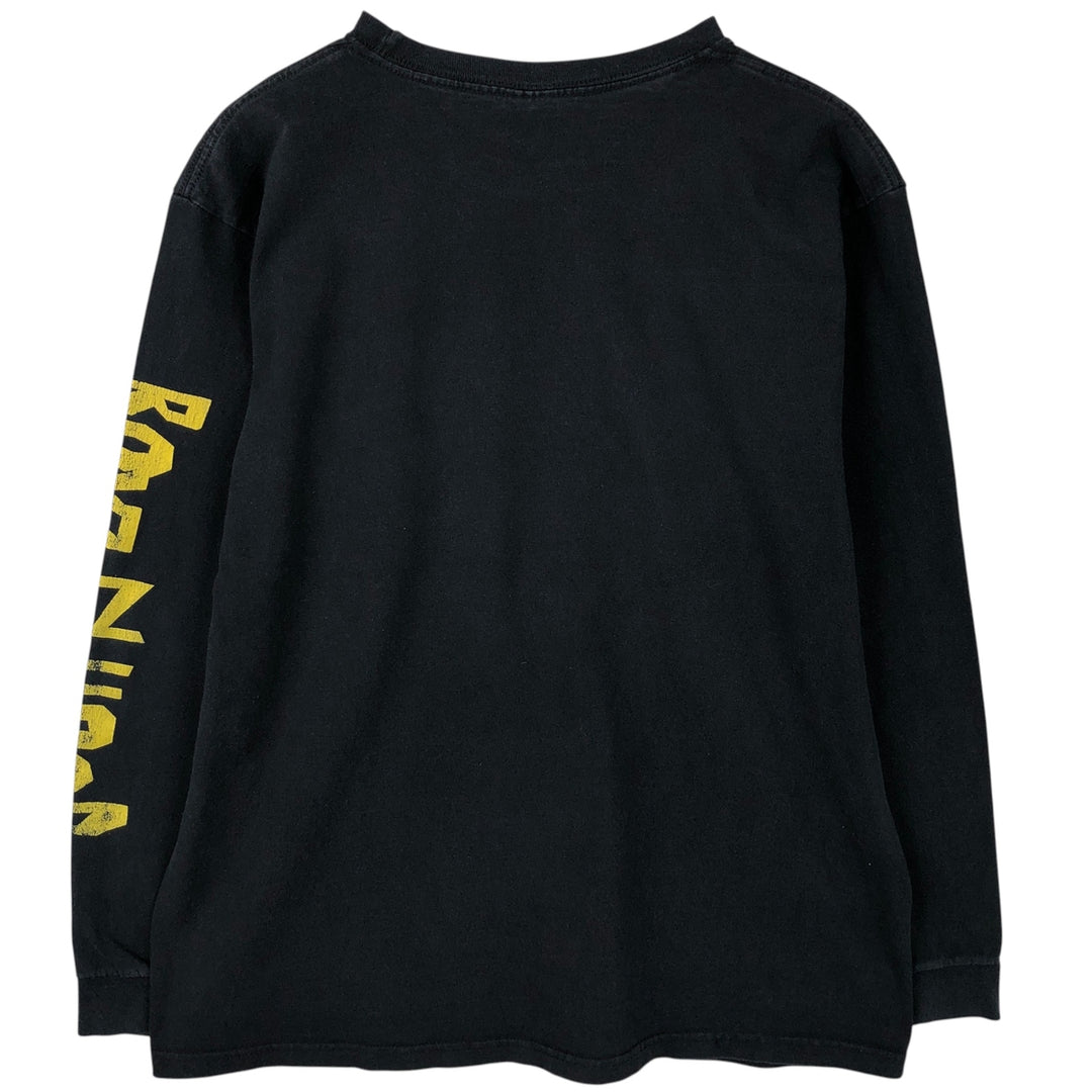 YAZBEK BOYZ N THE HOOD Movie Long Sleeve T-Shirt, Men's Size L cotton black type Vintage Second Hand