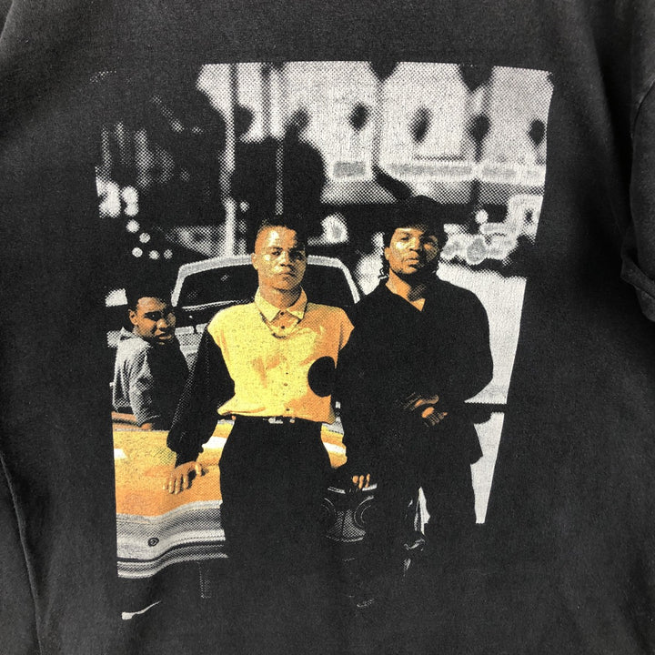 YAZBEK BOYZ N THE HOOD Movie Long Sleeve T-Shirt, Men's Size L cotton black type Vintage Second Hand