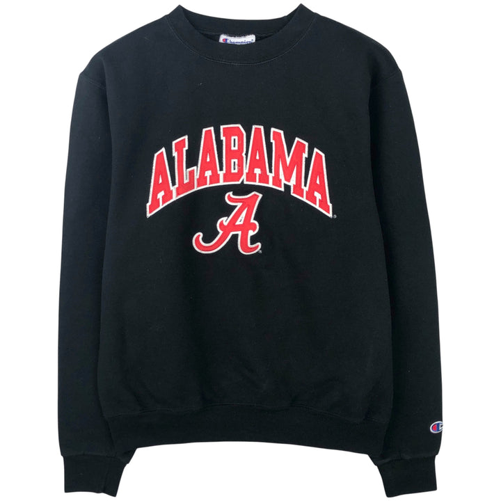 Champion Authentic Athletics Wear College Sweatshirt, Men's Size Small cotton black type Vintage Second Hand