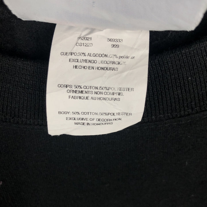 Champion Authentic Athletics Wear College Sweatshirt, Men's Size Small cotton black type Vintage Second Hand