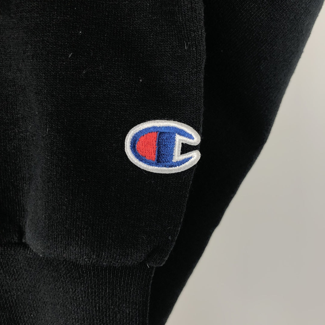Champion Authentic Athletics Wear College Sweatshirt, Men's Size Small cotton black type Vintage Second Hand