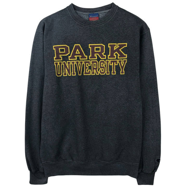 2000'S Champion Authentic Athletic Apparel College Sweatshirt, Men's Size Medium unclear gray type Vintage Second Hand
