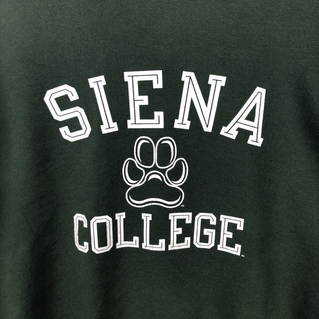 Champion Authentic Athletics Wear Triple Print College Sweatshirt, Men's Size L cotton Green type dark green Vintage Second Hand