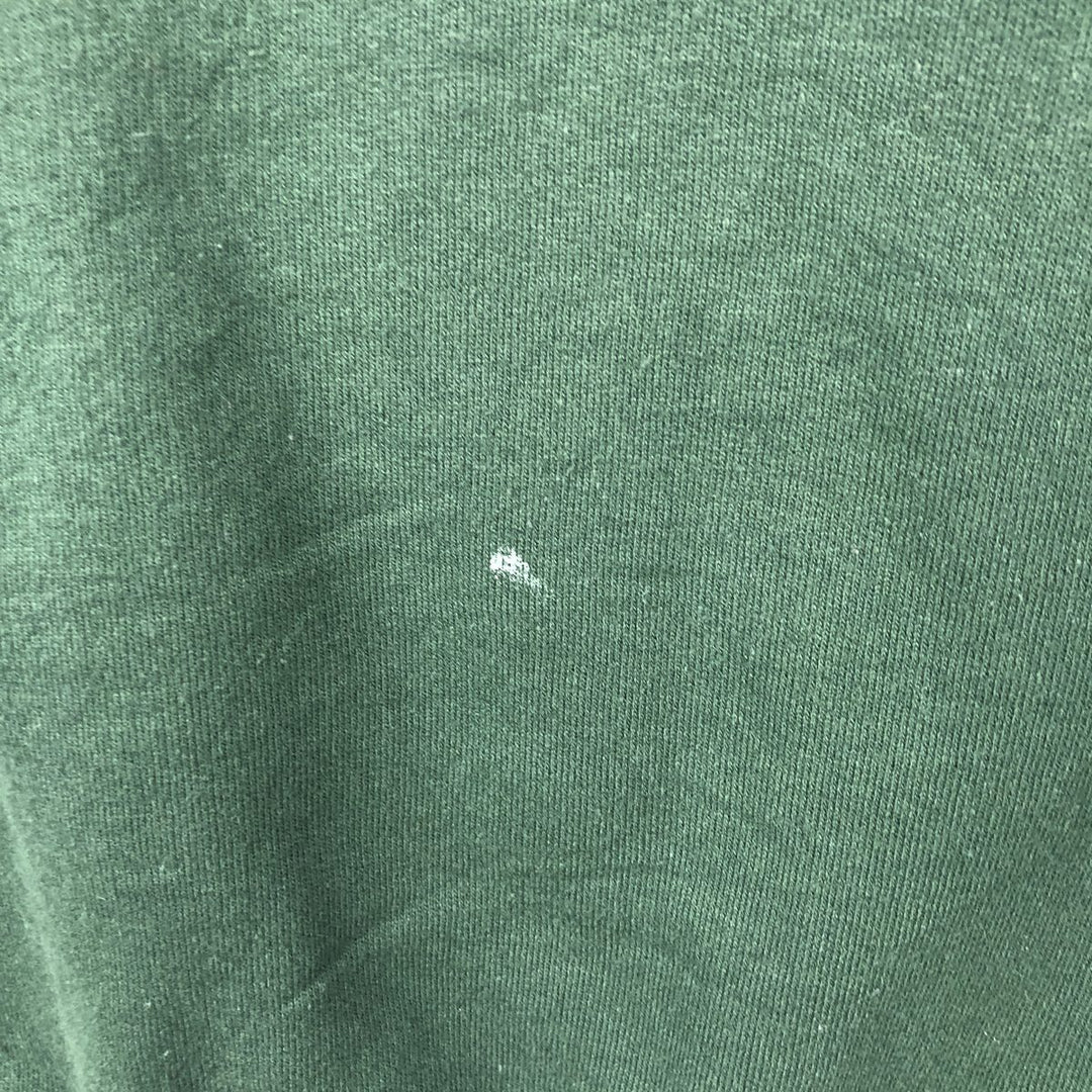Champion Authentic Athletics Wear Triple Print College Sweatshirt, Men's Size L cotton Green type dark green Vintage Second Hand