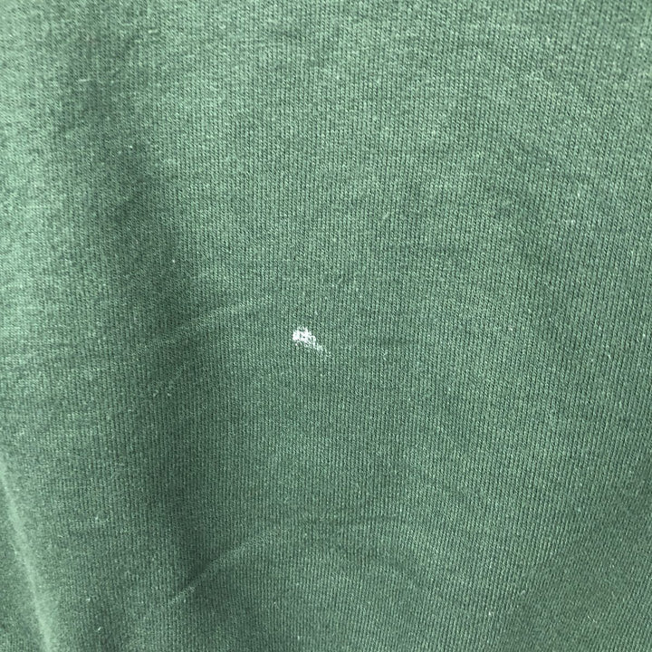Champion Authentic Athletics Wear Triple Print College Sweatshirt, Men's Size L cotton Green type dark green Vintage Second Hand