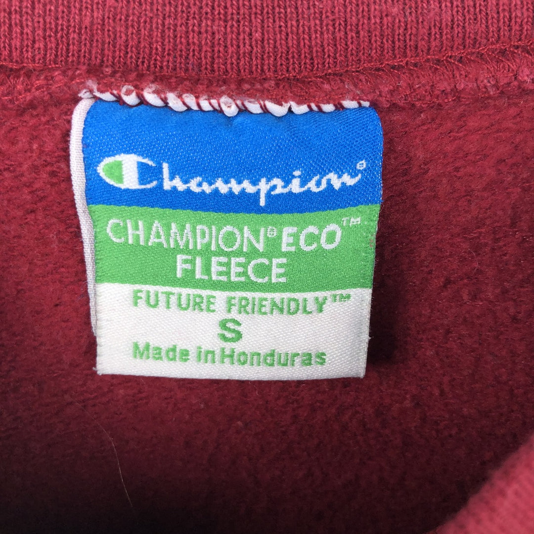 2000'S Champion ECO FLEECE Harvard University 3-Print College Sweatshirt unclear Red type red-purple Vintage Second Hand