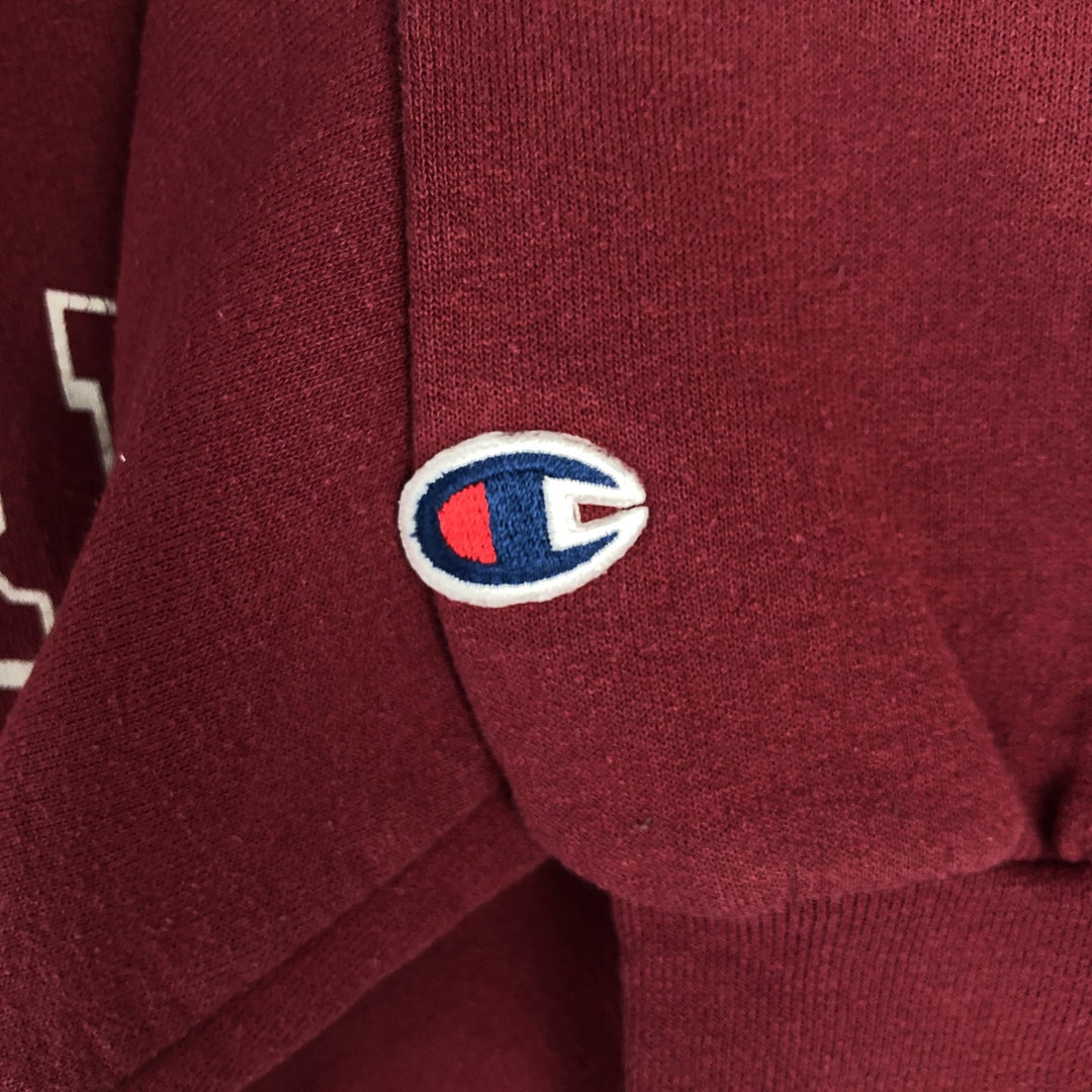 2000'S Champion ECO FLEECE Harvard University 3-Print College Sweatshirt unclear Red type red-purple Vintage Second Hand