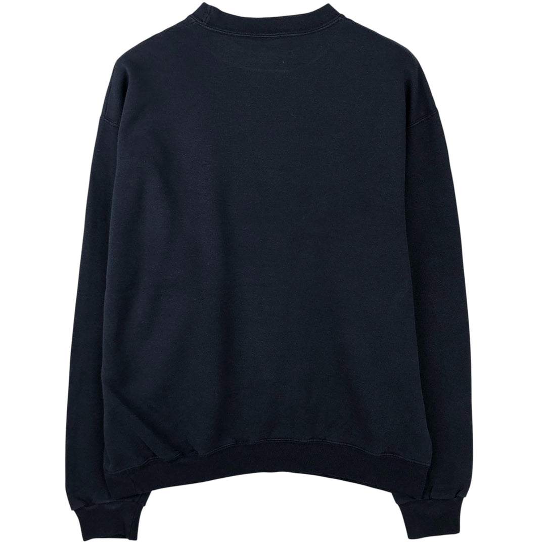 Champion ECO Triple Print College Sweatshirt, Men's Size L unclear navy blue type Vintage Second Hand
