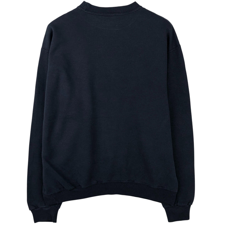 Champion ECO Triple Print College Sweatshirt, Men's Size L unclear navy blue type Vintage Second Hand