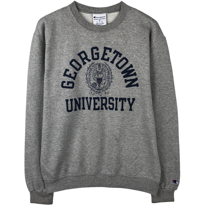 Champion Authentic Athletics Wear College Sweatshirt, Men's Size Medium unclear gray type Vintage Second Hand